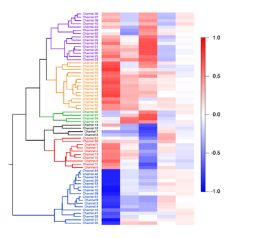 Igor pro9改進層次聚類分析 Igor pro9改進層次聚類分析